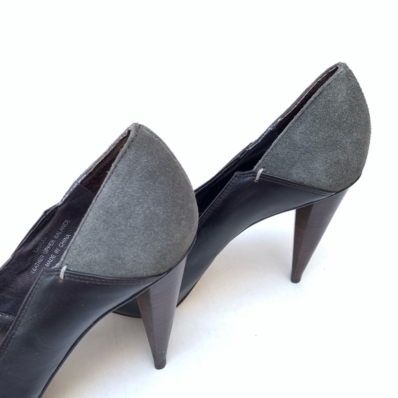MATISSE BROWN AND GREY SUEDE HEELS - Picture 4 of 5